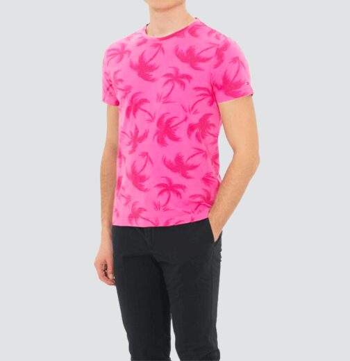 T-shirt Tommy Hilfiger rose