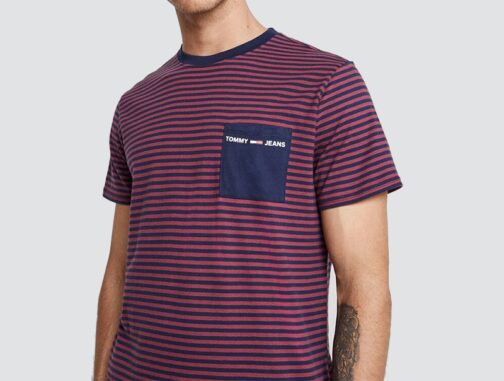 T-shirt Tommy Jeans rayé