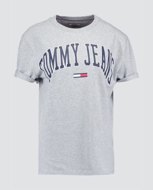 T-shirt Tommy Jeans gris