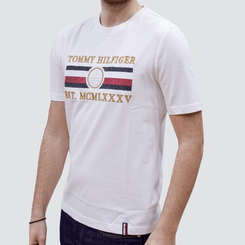 T-shirt Tommy Hilfiger - Blanc
