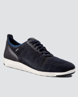 Geox – Sneakers – Bleu marine