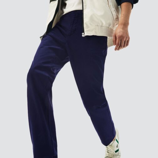Lacoste Pantalon chino - coupe slim - bleu marine
