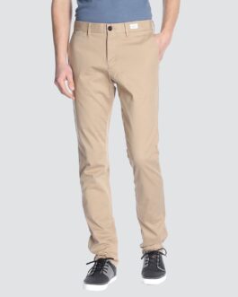 Tommy Hilfiger – Pantalon chino droit – Beige