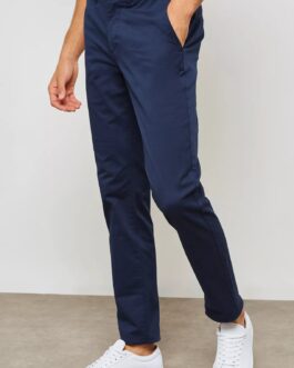 Lacoste – Pantalon chino – Bleu marine