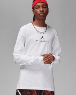 Nike – T-shirt manches longues Blanc
