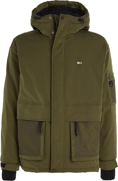 Tommy Jeans Homme -Vestes -Vert