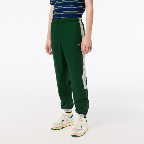 LACOSTE - Pantalon jogging - coupe relaxed - vert foncé – Image 4