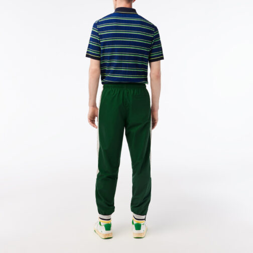 LACOSTE - Pantalon jogging - coupe relaxed - vert foncé – Image 3