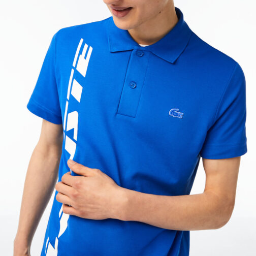 LACOSTE - Polo - 100% coton - bleu – Image 3