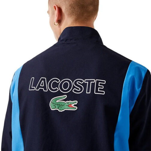 Lacoste – Survêtement- Blanc et Vert – Image 2
