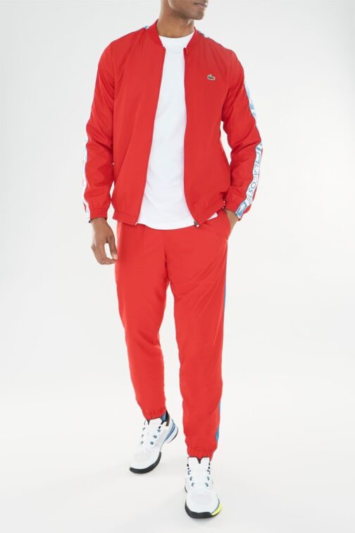 Lacoste – Survêtement- Rouge