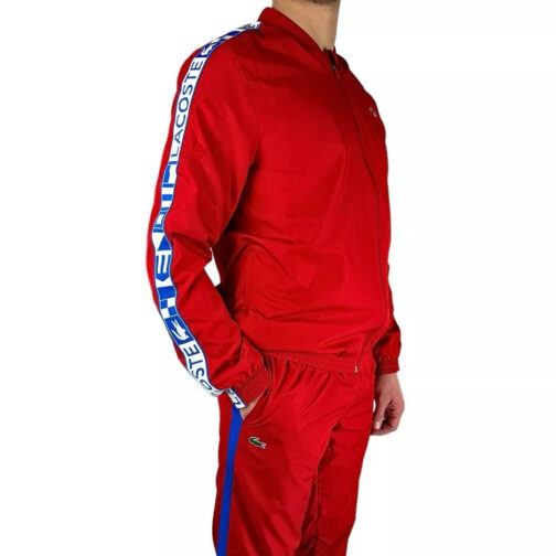 Lacoste – Survêtement- Rouge – Image 5
