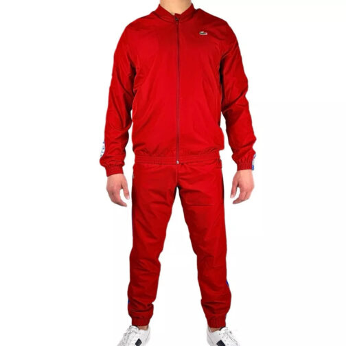 Lacoste – Survêtement- Rouge – Image 3