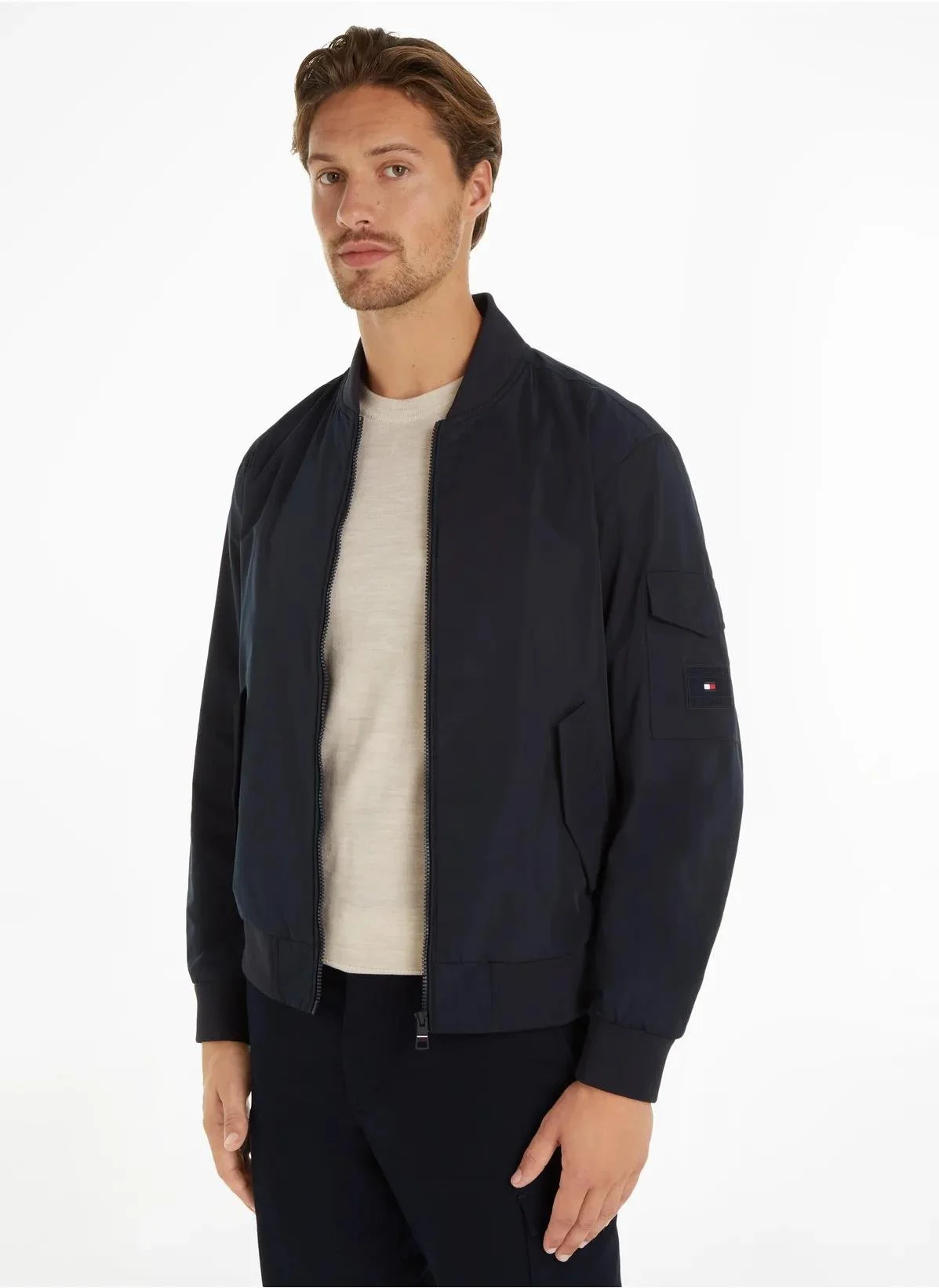 Tommy Hilfiger Homme Veste Bleu Marine – Image 4