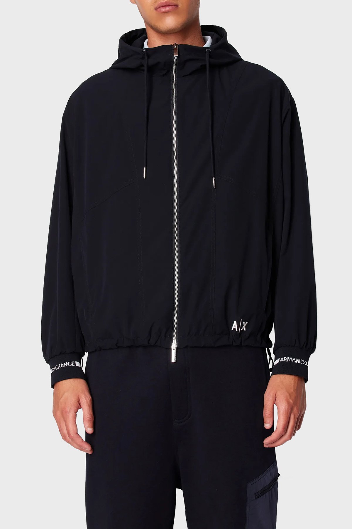 Armani Exchange veste Bleu marine – Image 4