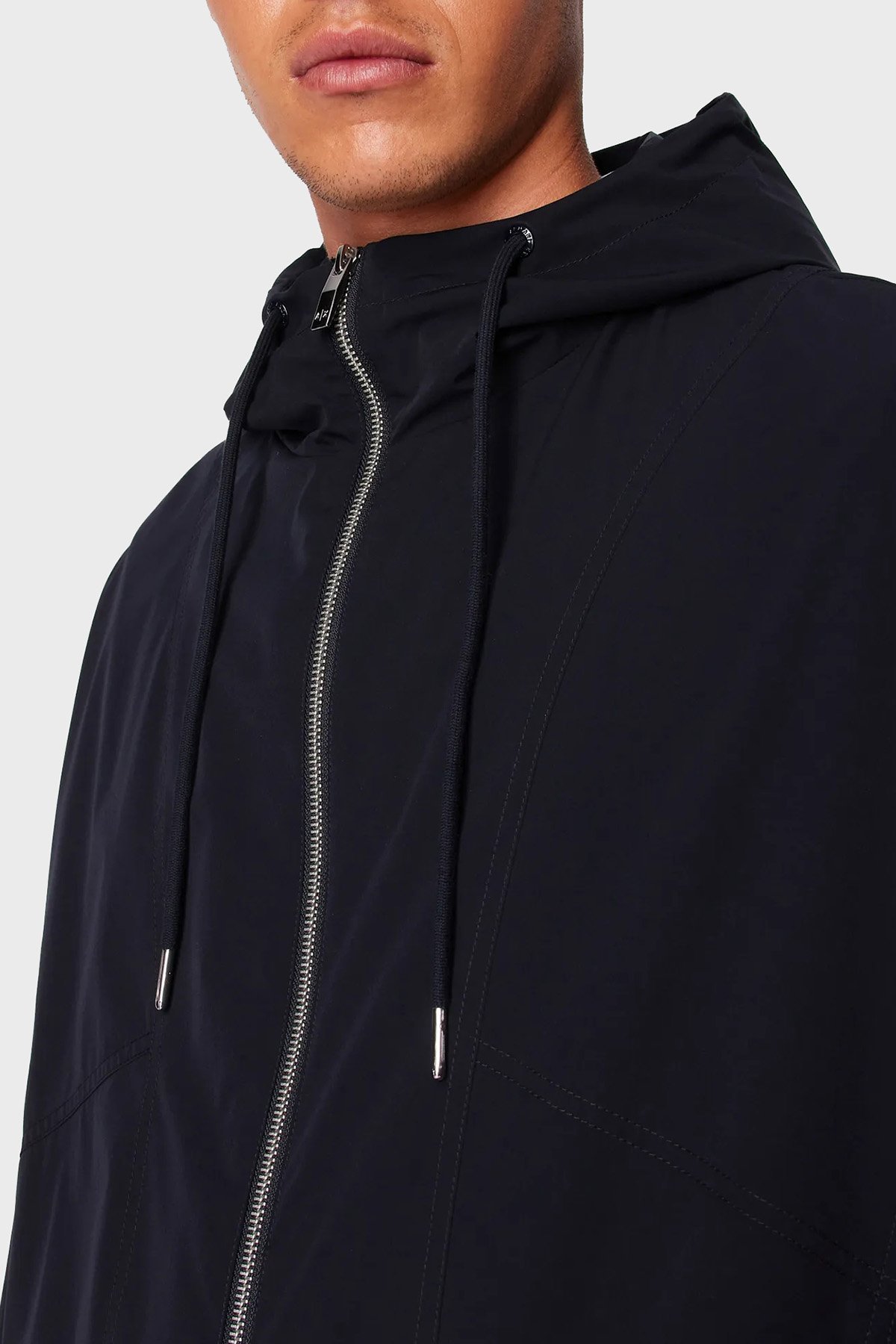 Armani Exchange veste Bleu marine – Image 3