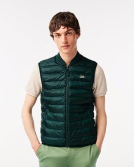 Lacoste veste sans manches – Vert
