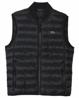Lacoste veste sans manches – Noir